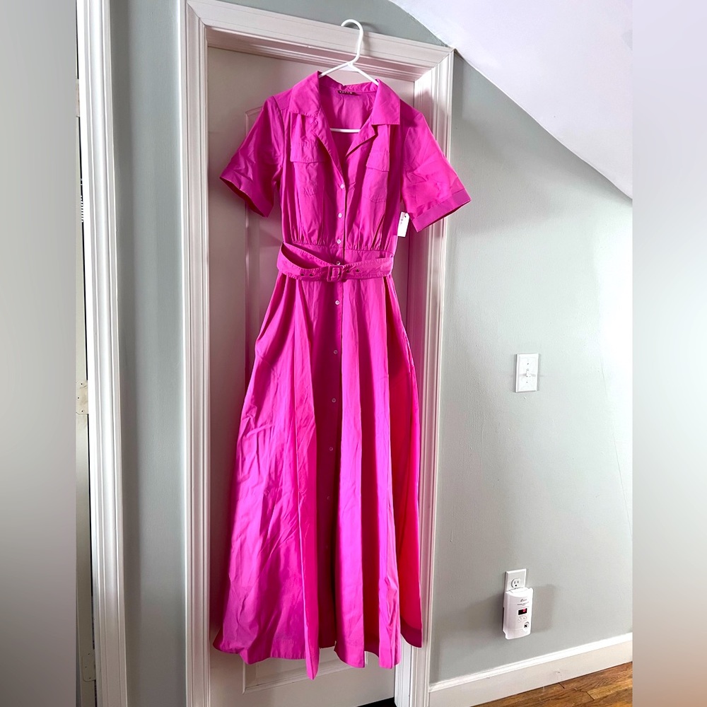 Pink Staud Maxi Dress